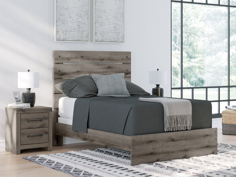 Furniture City Houma - Ashley Furniture - Graystorm Full Panel Bed - Full Panel Bed - PCB2405B13