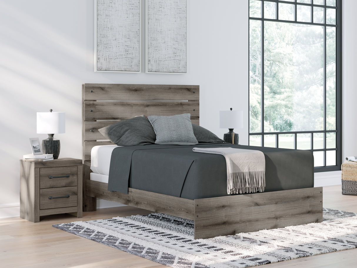 Furniture City Houma - Ashley Furniture - Graystorm Queen Panel Bed - Queen Panel Bed - PCB2405B2
