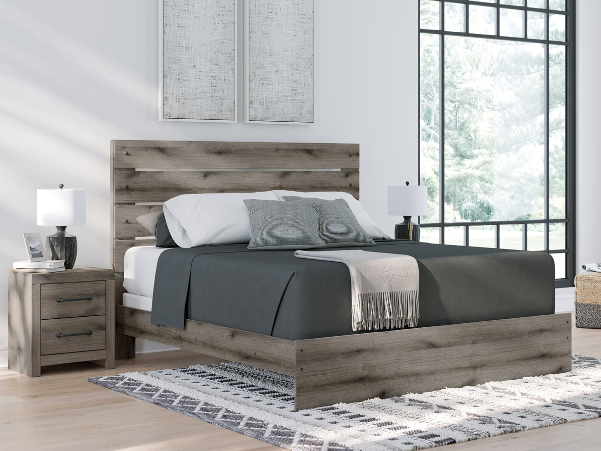 Furniture City Houma - Ashley Furniture - Graystorm King Panel Bed - King Panel Bed - PCB2405B8