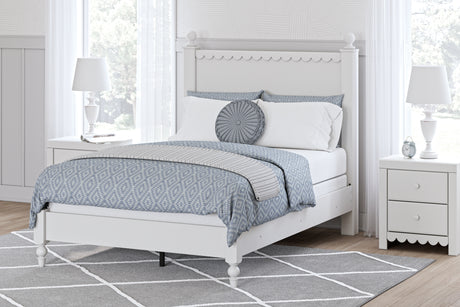 Furniture City Houma - Ashley Furniture - Mollviney Full Panel Bed - Full Panel Bed - B2540B3