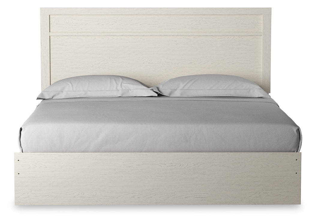 Stelsie King Panel Bed, Dresser, Mirror and Nightstand