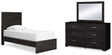 Furniture City Houma - Ashley Furniture - Belachime Twin Panel Bed, Dresser and Mirror - Twin Panel Bed, Dresser and Mirror - B2589B12