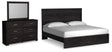 Furniture City Houma - Ashley Furniture - Belachime King Panel Bed, Dresser and Mirror - King Panel Bed, Dresser and Mirror - B2589B13