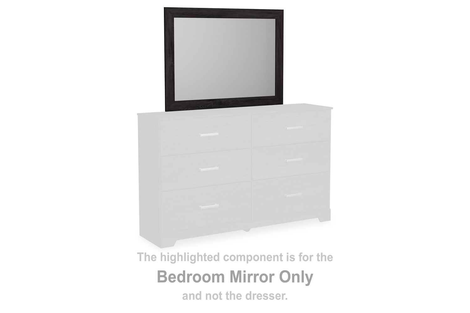 Furniture City Houma - Ashley Furniture - Belachime Bedroom Mirror - Bedroom Mirror - B2589-36