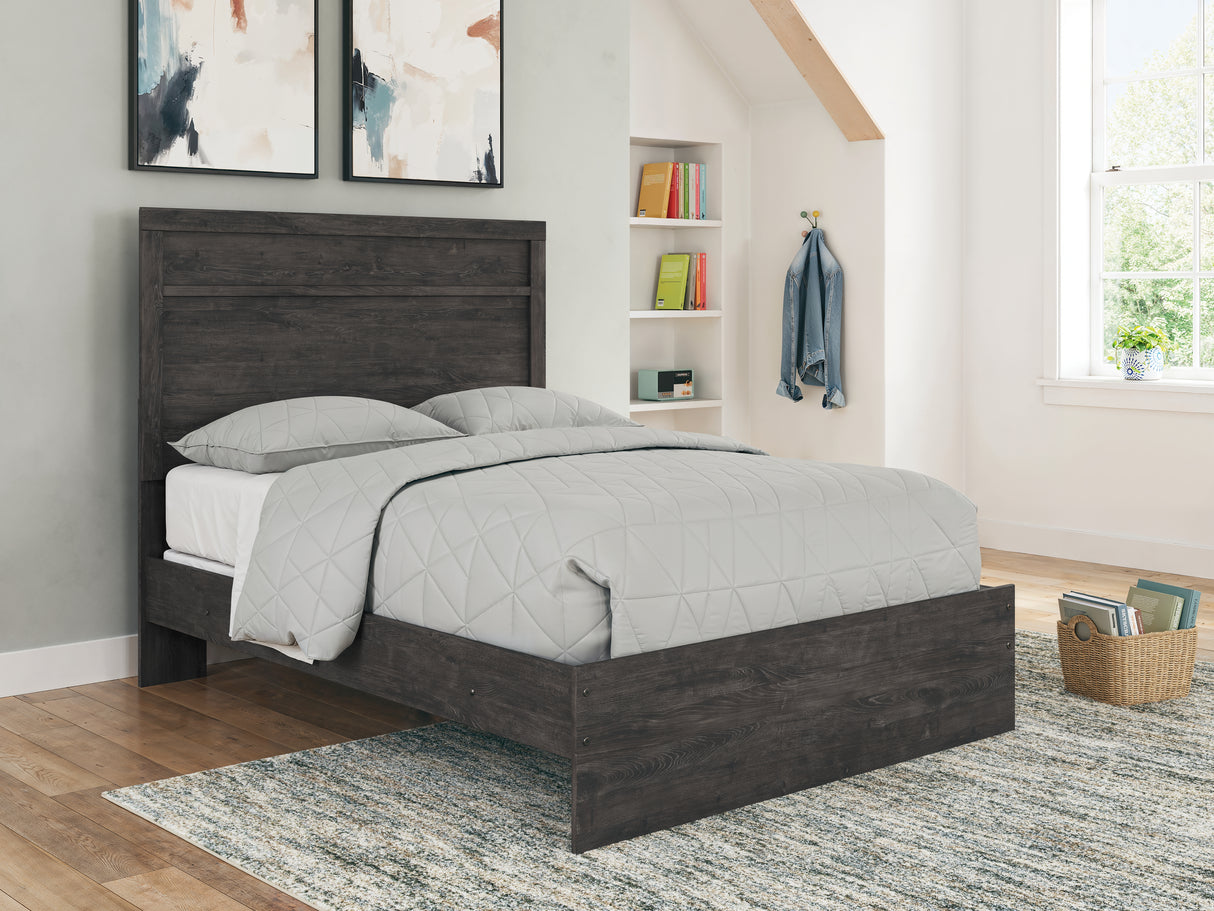 Belachime Full Panel Bed, Dresser, Mirror and Nightstand