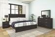 Furniture City Houma - Ashley Furniture - Belachime King Panel Bed, Dresser, Mirror, and Nightstand - King Panel Bed, Dresser, Mirror, and Nightstand - B2589B8