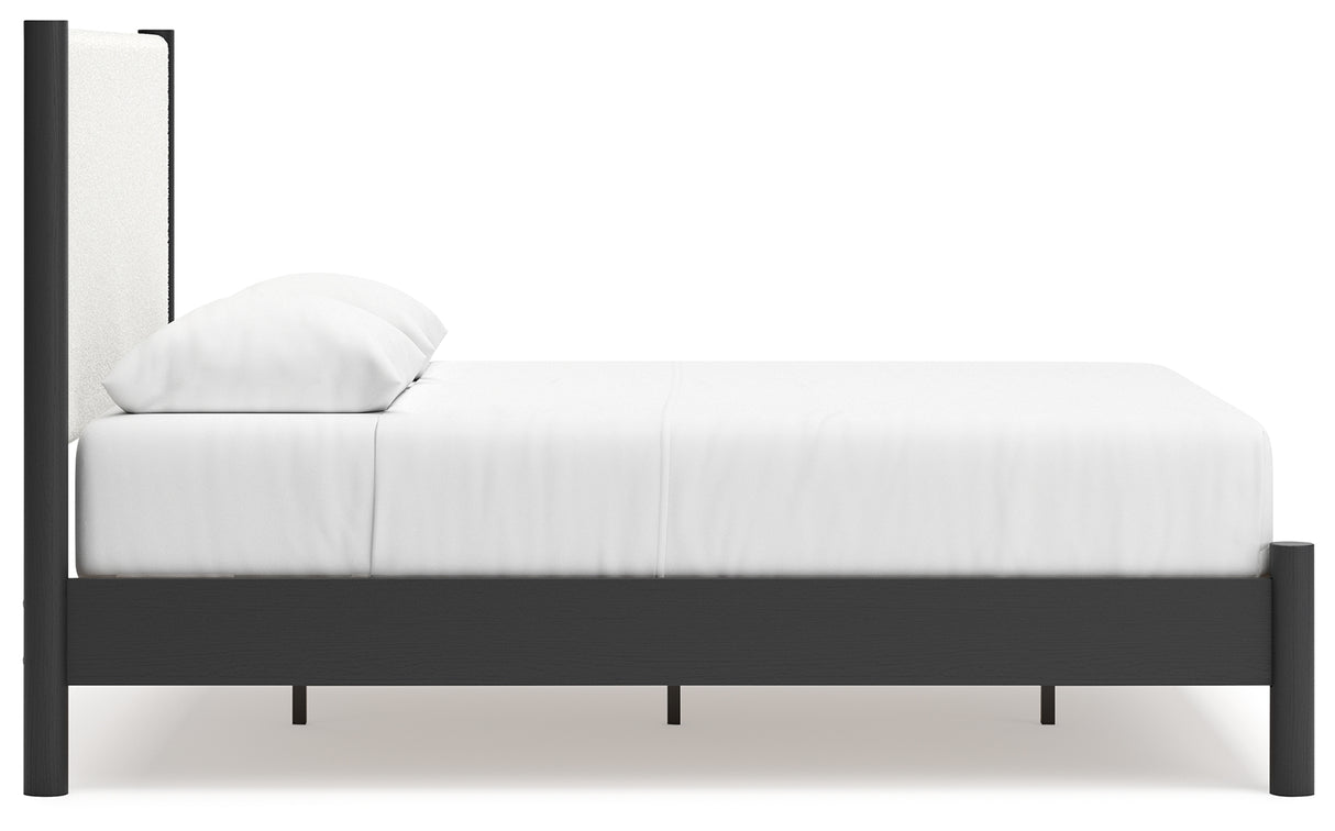 Cadmori Queen Upholstered Panel Bed