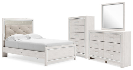 Furniture City Houma - Ashley Furniture - Altyra Full Panel Bed, Dresser, Mirror and Chest - Full Panel Bed, Dresser, Mirror and Chest - B2640B71