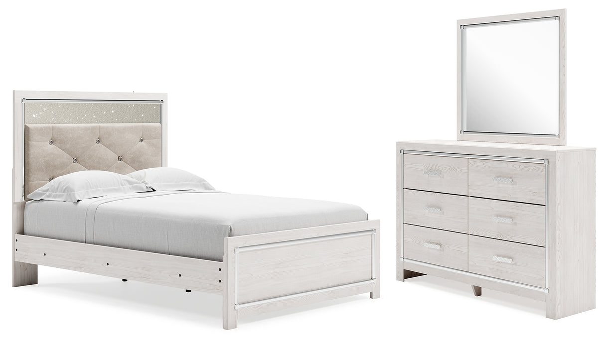 Furniture City Houma - Ashley Furniture - Altyra Full Panel Bed, Dresser and Mirror - Full Panel Bed, Dresser and Mirror - B2640B9
