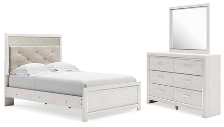 Furniture City Houma - Ashley Furniture - Altyra Full Panel Bed, Dresser and Mirror - Full Panel Bed, Dresser and Mirror - B2640B9