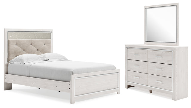 Furniture City Houma - Ashley Furniture - Altyra Full Panel Bed, Dresser and Mirror - Full Panel Bed, Dresser and Mirror - B2640B9