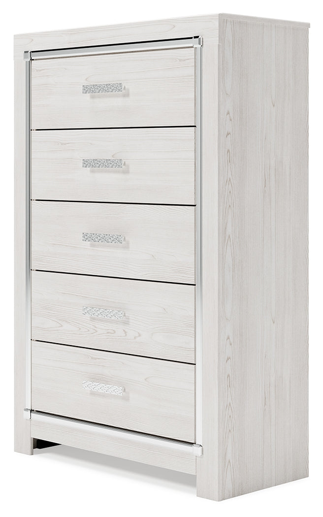 Altyra Queen Storage Bed, Dresser and Chest