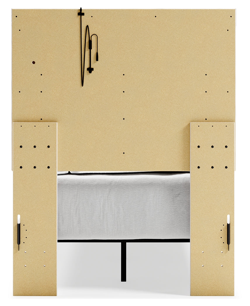 Altyra Twin Panel Bed, Dresser, Mirror and Nightstand