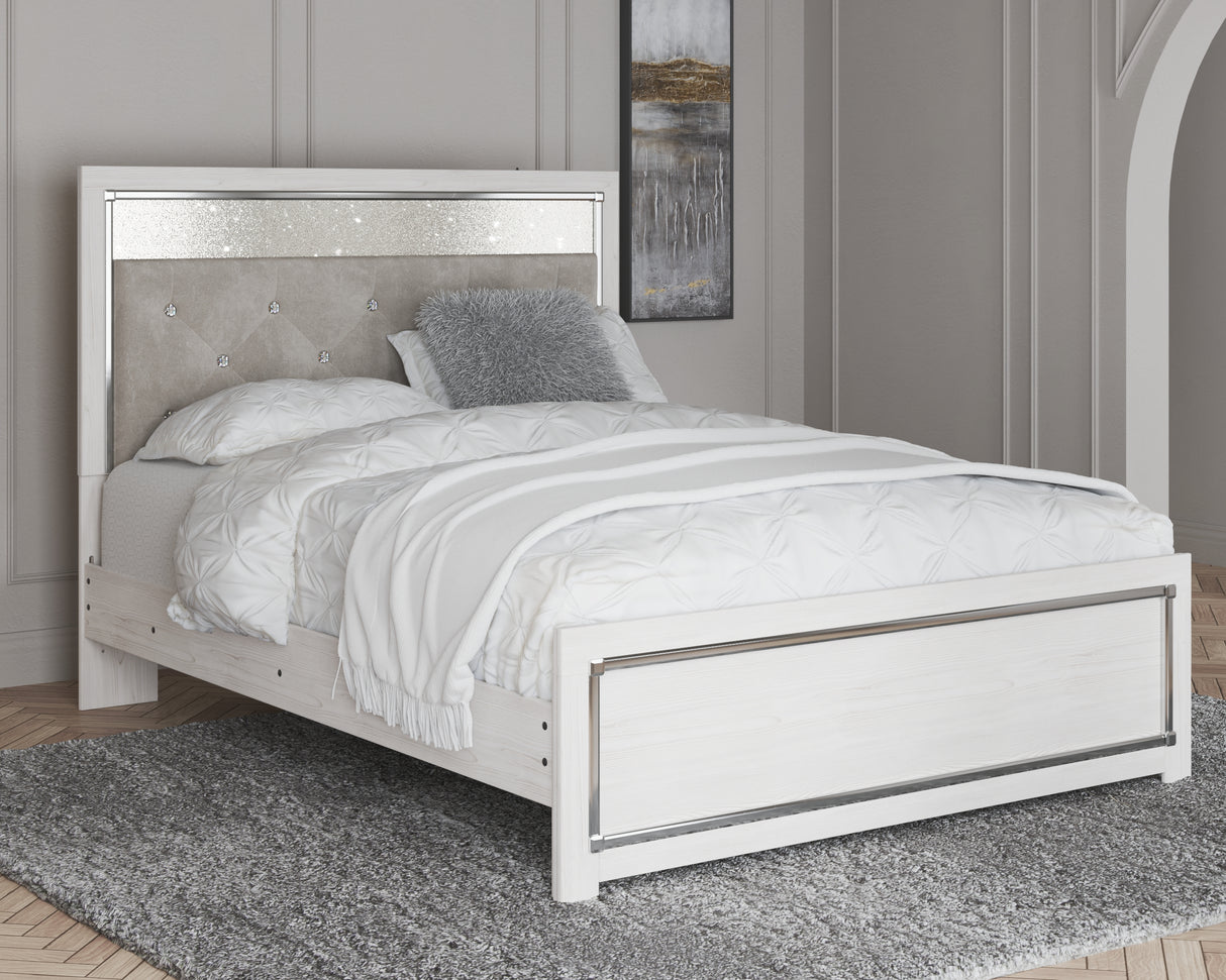Furniture City Houma - Ashley Furniture - Altyra Queen Panel Bed - Queen Panel Bed - B2640B2