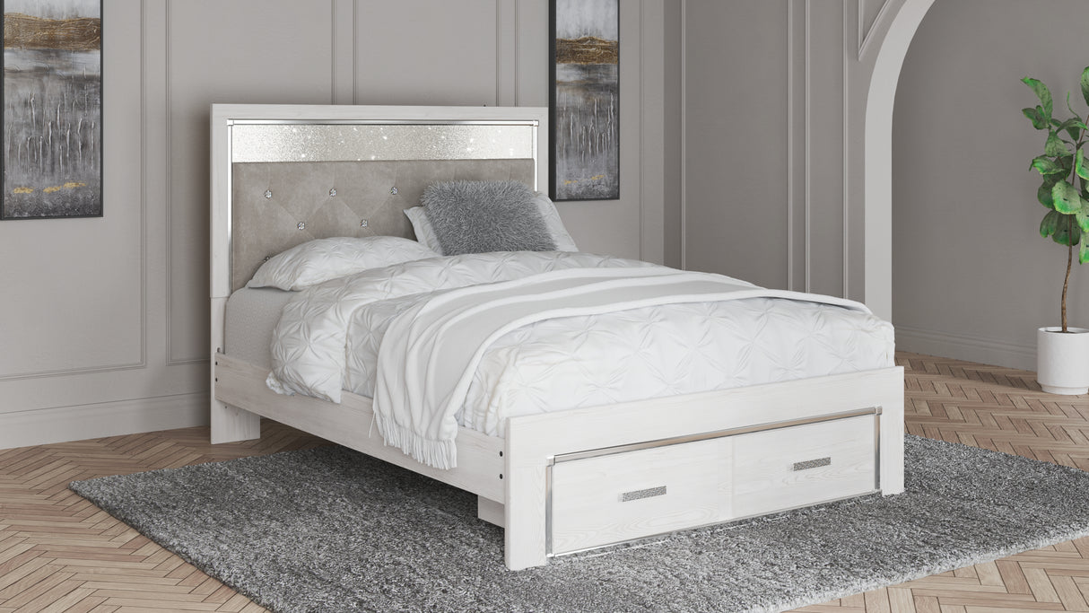 Altyra Queen Storage Bed, Chest and 2 Nightstands