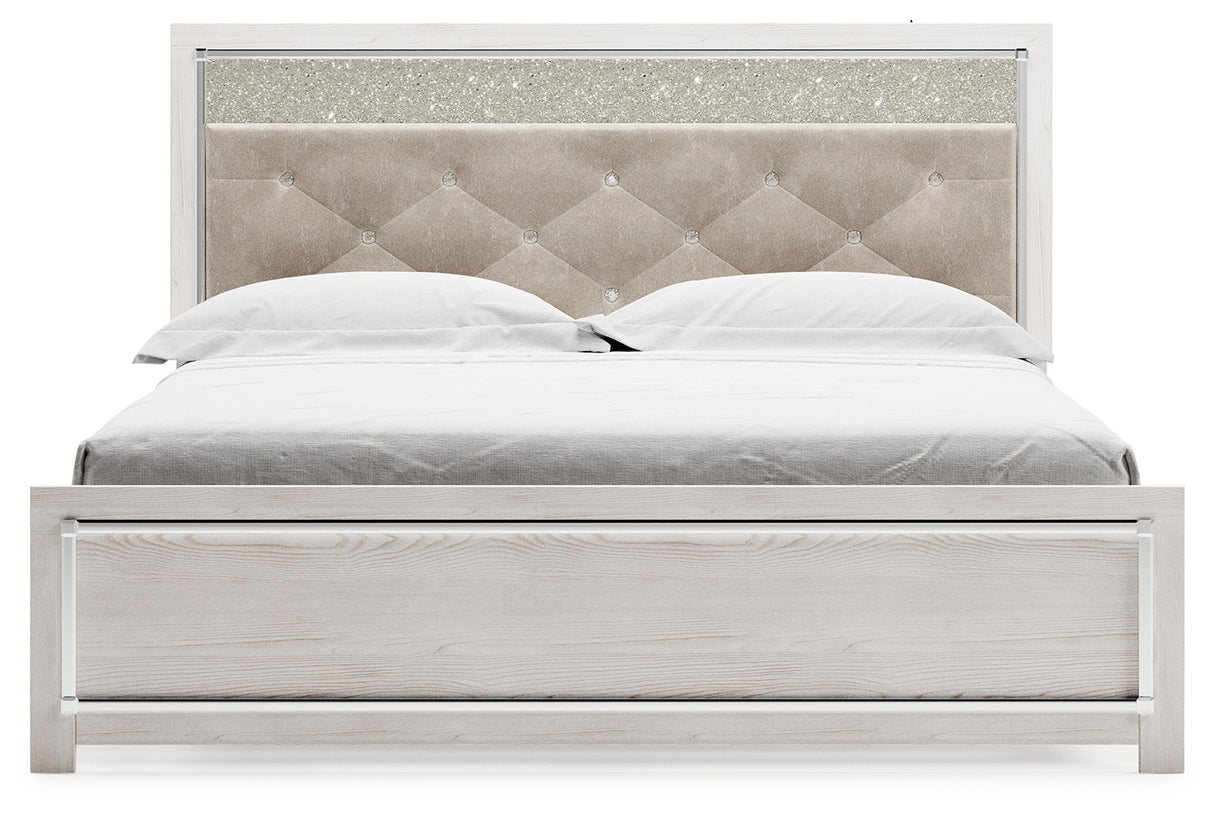 Altyra King Panel Bed, Chest and 2 Nightstands