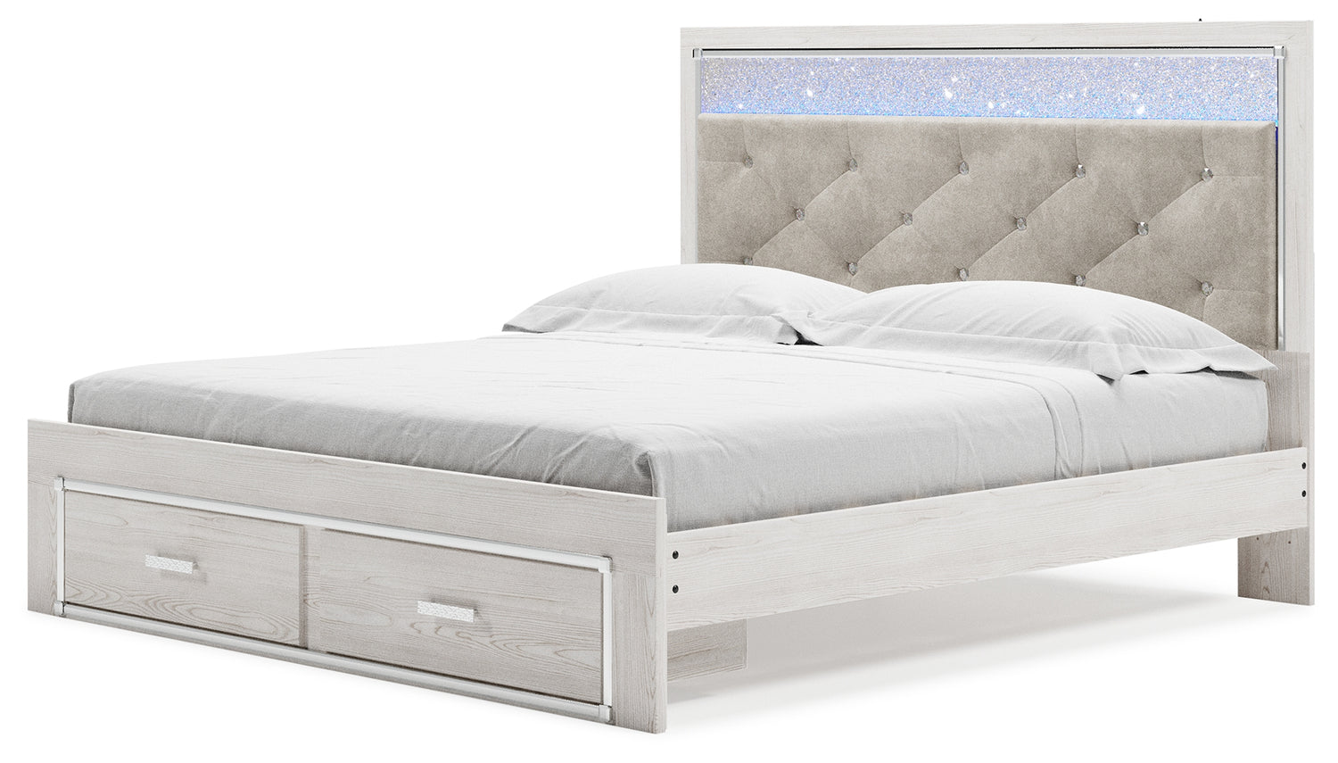 Altyra King Storage Bed, Dresser and Nightstand
