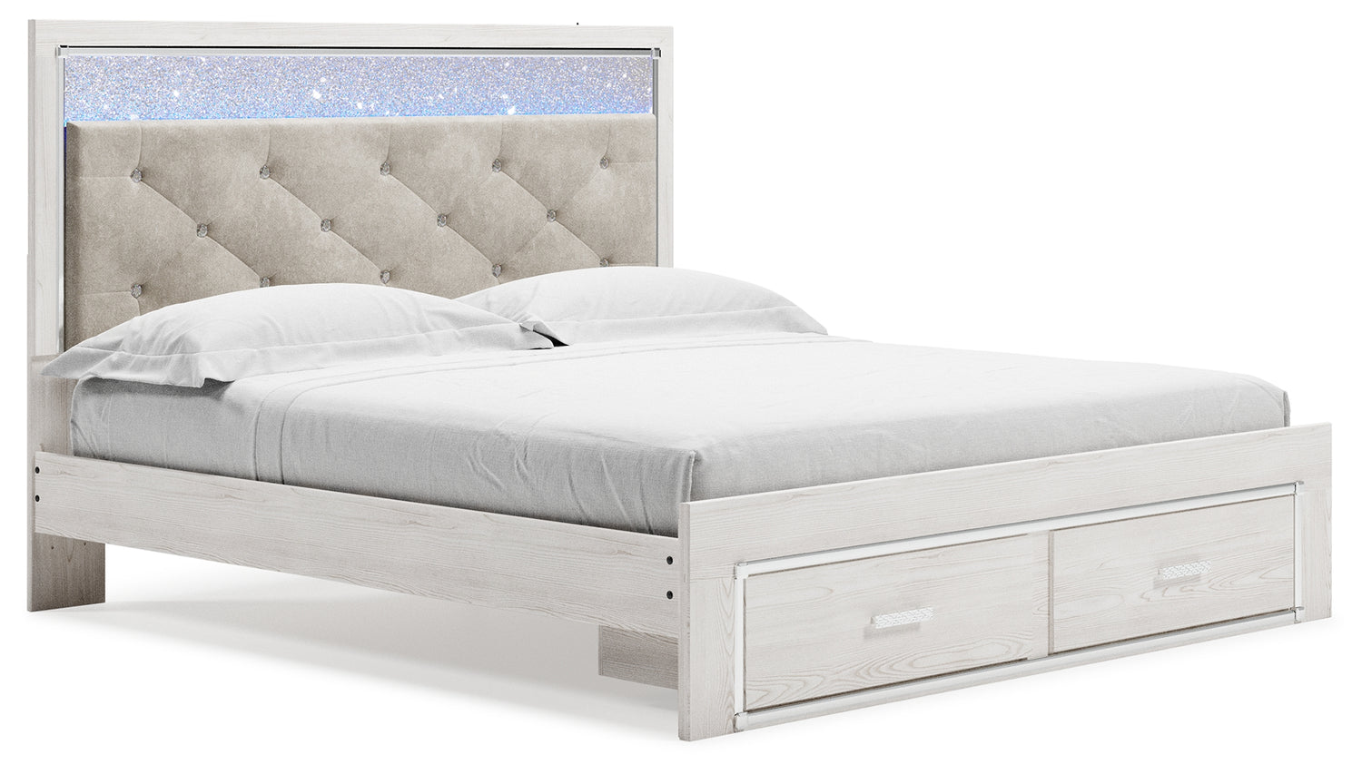 Altyra King Storage Bed, Dresser and Nightstand