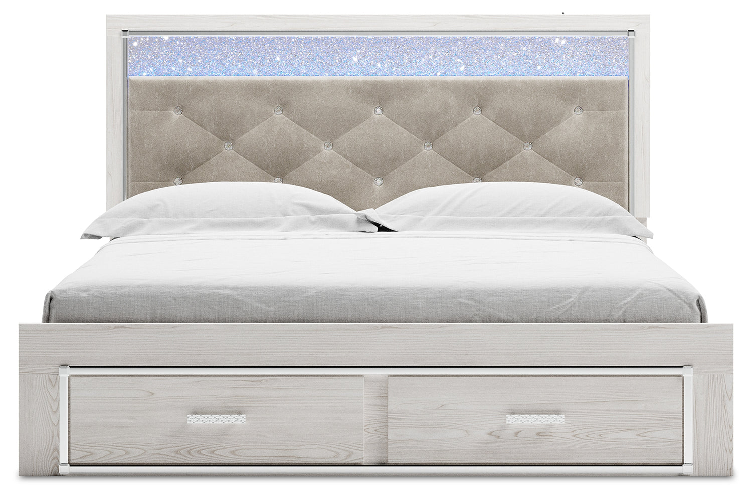 Altyra King Storage Bed, Dresser and Nightstand