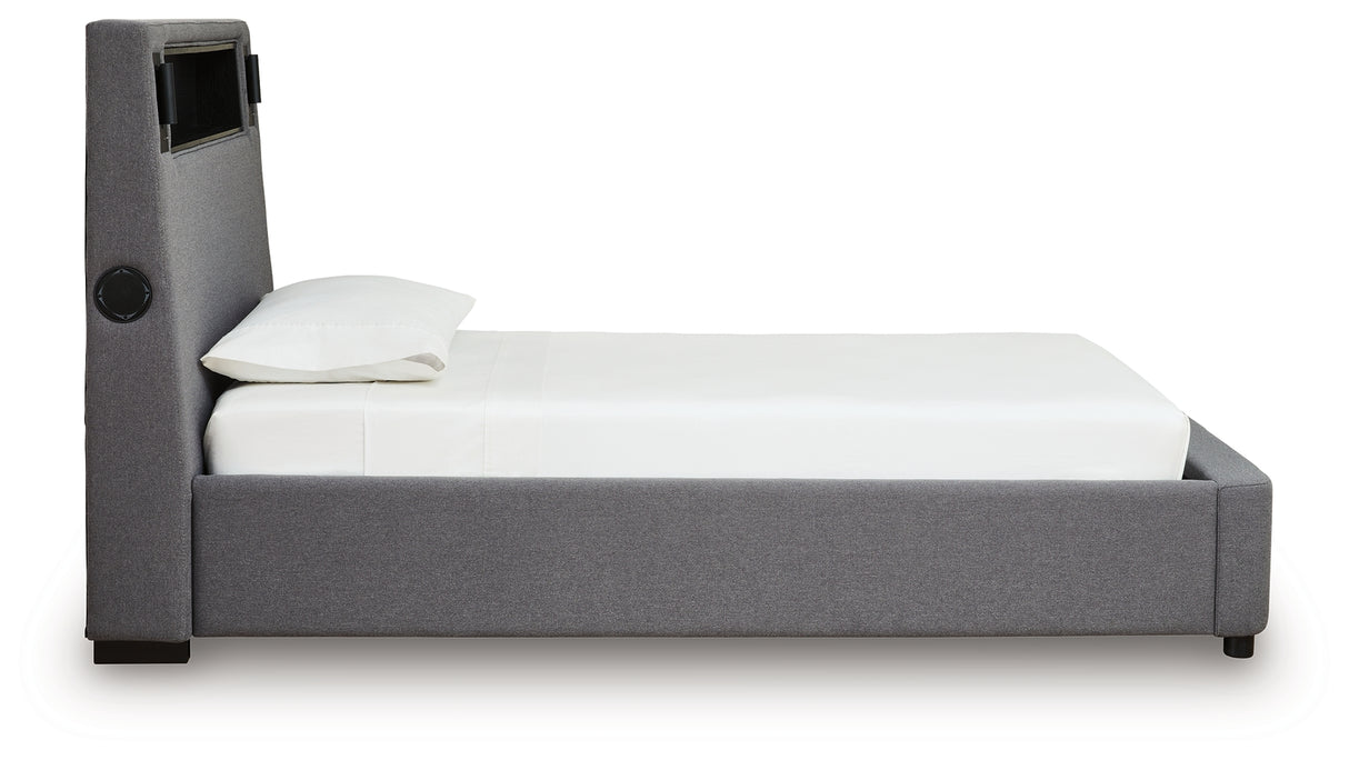 Verishaw Twin Upholstered Bed