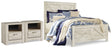 Furniture City Houma - Ashley Furniture - Bellaby Queen Crossbuck Panel Bed and 2 Nightstands - Queen Crossbuck Panel Bed and 2 Nightstands - B331B16