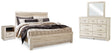 Furniture City Houma - Ashley Furniture - Bellaby King Panel Bed, Dresser, Mirror and 2 Nightstands - King Panel Bed, Dresser, Mirror and 2 Nightstands - B331B22