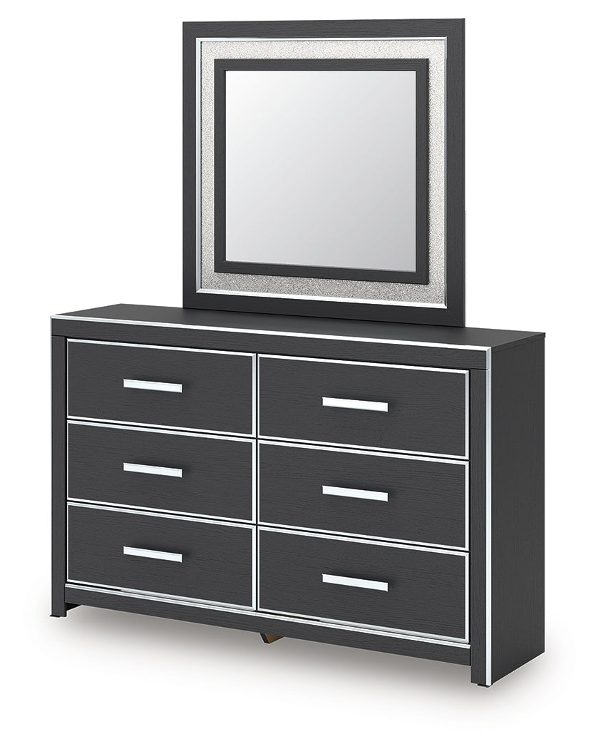 Zuraleus Queen Panel Bed, Dresser, Mirror and Nightstand