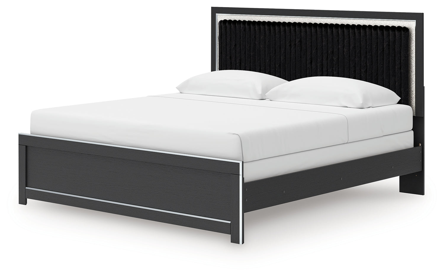 Zuraleus King Panel Bed, Dresser, Mirror and Nightstand