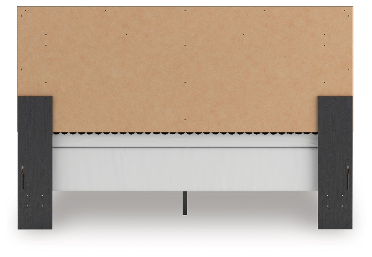 Zuraleus King Panel Bed, Dresser, Mirror and Nightstand