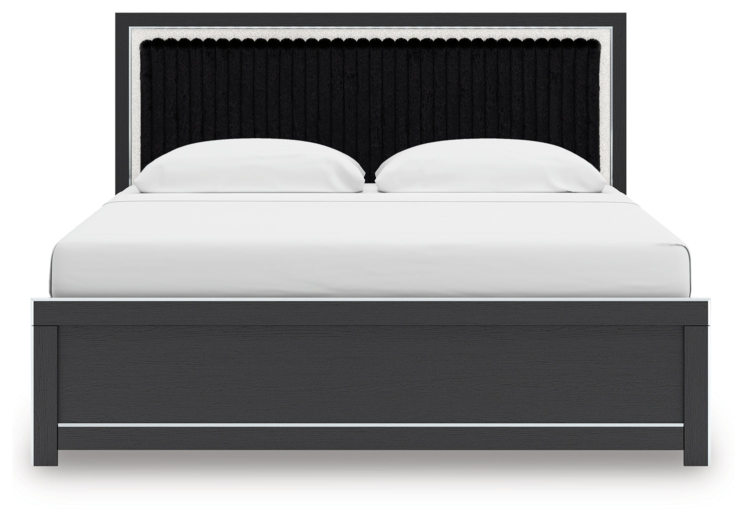 Zuraleus King Panel Bed, Dresser, Mirror and Nightstand