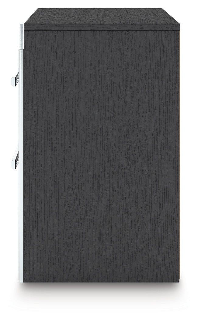 Zuraleus Queen Upholstered Bed, Dresser and Nightstand