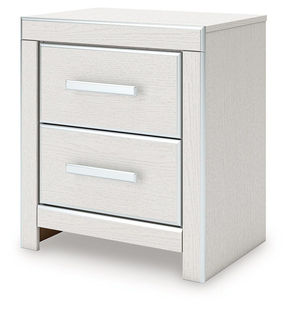 Zuraleus Queen Storage Bed, Dresser, Mirror and Nightstand