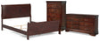 Furniture City Houma - Ashley Furniture - Alisdair Queen Sleigh Bed, Dresser and Chest - Queen Sleigh Bed, Dresser and Chest - B376B28