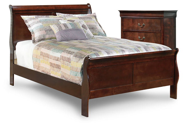 Furniture City Houma - Ashley Furniture - Alisdair Full Sleigh Bed and Chest - Full Sleigh Bed and Chest - B376B34