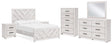 Furniture City Houma - Ashley Furniture - Cayboni Full Panel Bed, Dresser, Mirror, Chest and 2 Nightstands - Full Panel Bed, Dresser, Mirror, Chest and 2 Nightstands - B3788B15
