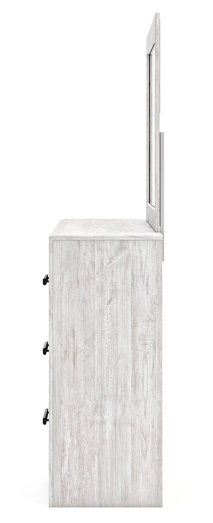 Cayboni Queen Panel Bed, Dresser and Mirror