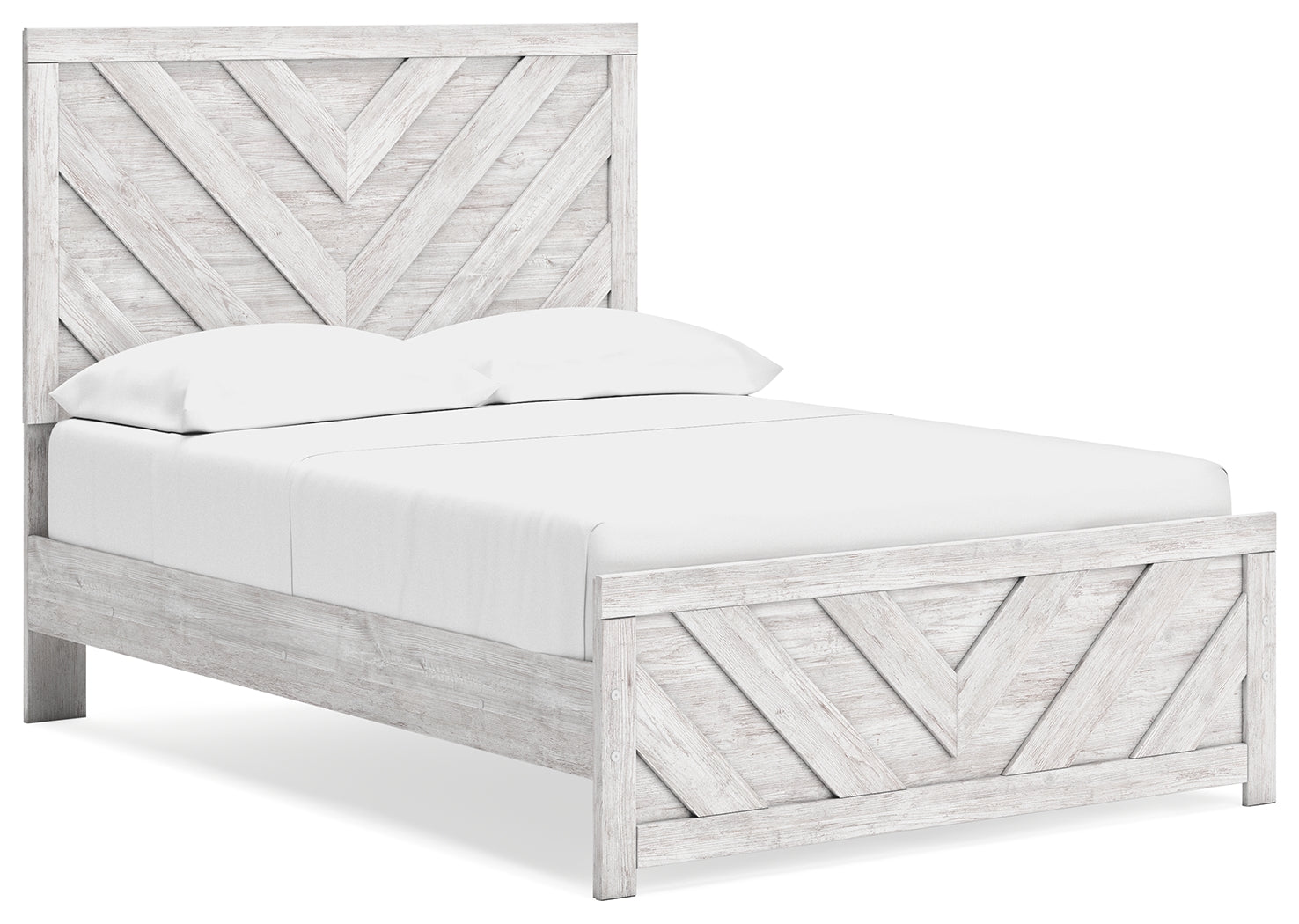 Cayboni Full Panel Bed, Dresser, Mirror and Nightstand