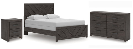 Furniture City Houma - Ashley Furniture - Prendonea Queen Panel Bed, Dresser and Nightstand - Queen Panel Bed, Dresser and Nightstand - B3789B9