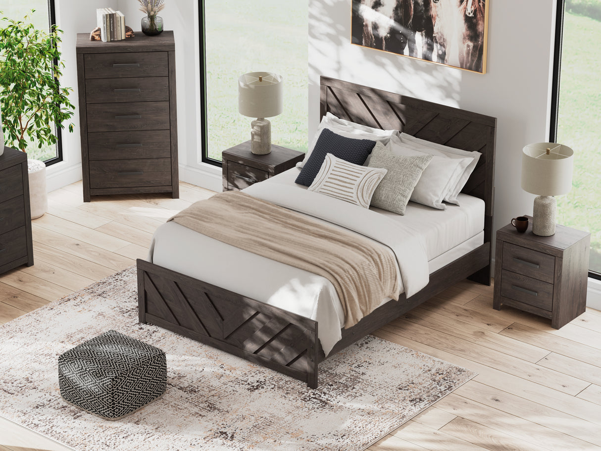 Prendonea Queen Panel Bed