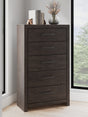 Furniture City Houma - Ashley Furniture - Prendonea Chest of Drawers - Five Drawer Chest - B3789-46