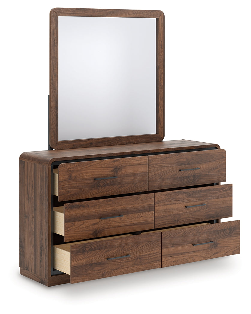 Fortlorn Queen Panel Bed, Dresser, Mirror and Nightstand