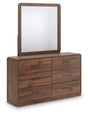 Furniture City Houma - Ashley Furniture - Fortlorn Dresser and Mirror - Dresser and Mirror - PCB386B1