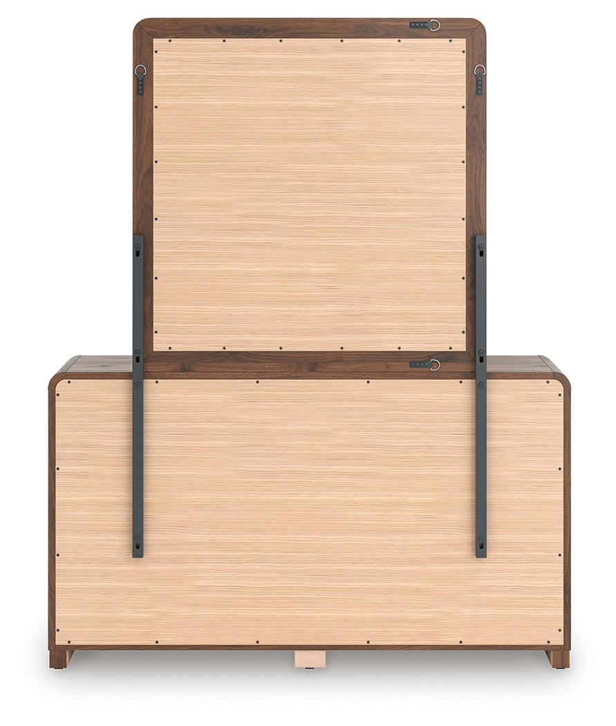 Fortlorn Queen Panel Bed, Dresser and Mirror