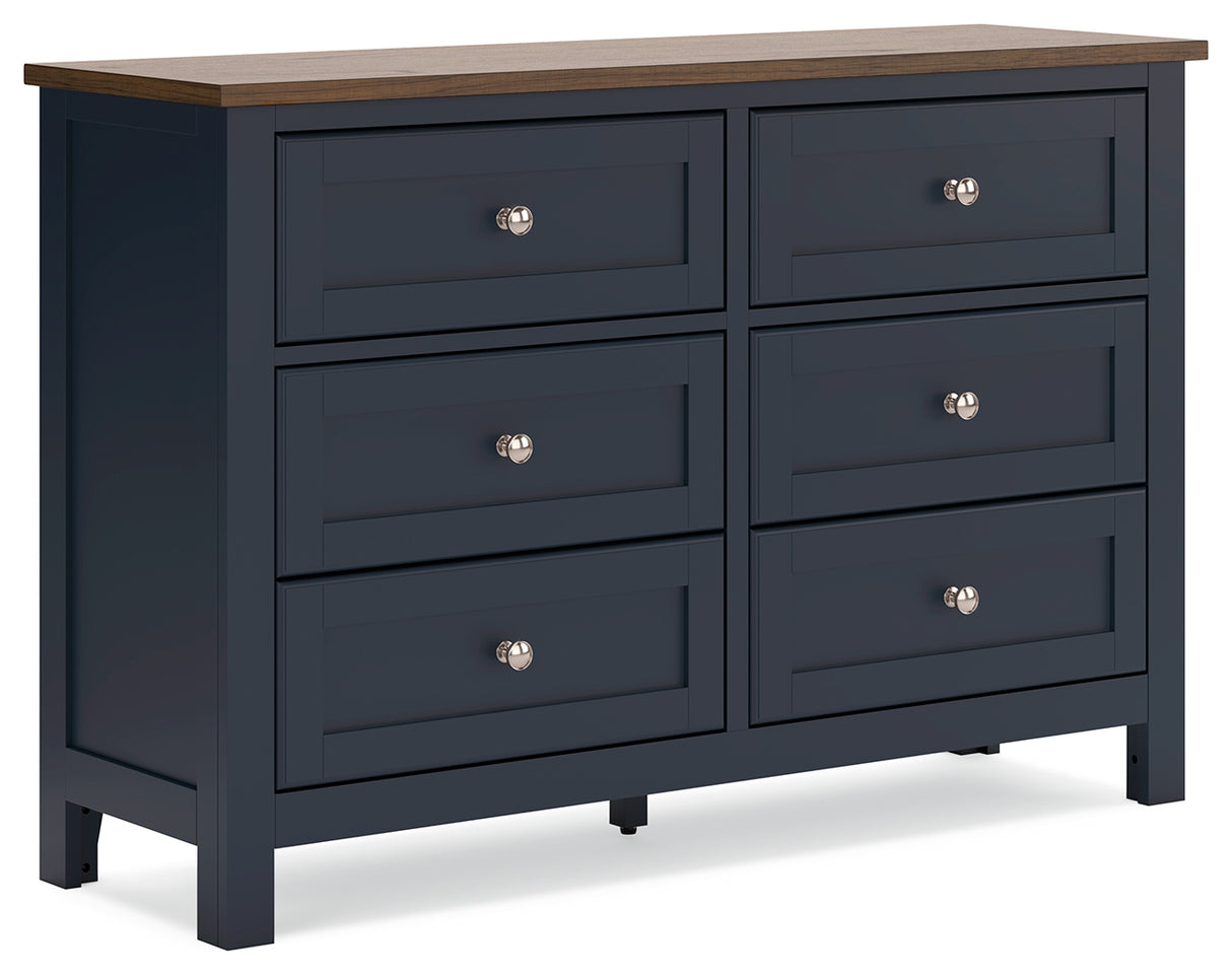 Landocken Twin Panel Bed, Dresser, Chest and Nightstand