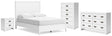 Furniture City Houma - Ashley Furniture - Binterglen Full Panel Bed, Dresser, Chest and Nightstand - Full Panel Bed, Dresser, Chest and Nightstand - B427B17