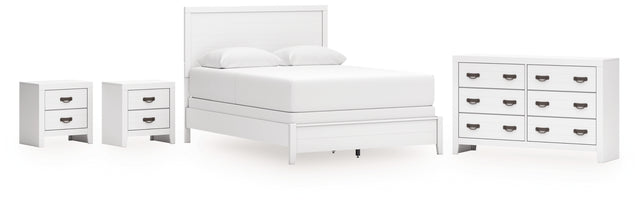 Furniture City Houma - Ashley Furniture - Binterglen Queen Panel Bed, Dresser and 2 Nightstands - Queen Panel Bed, Dresser and 2 Nightstands - B427B15