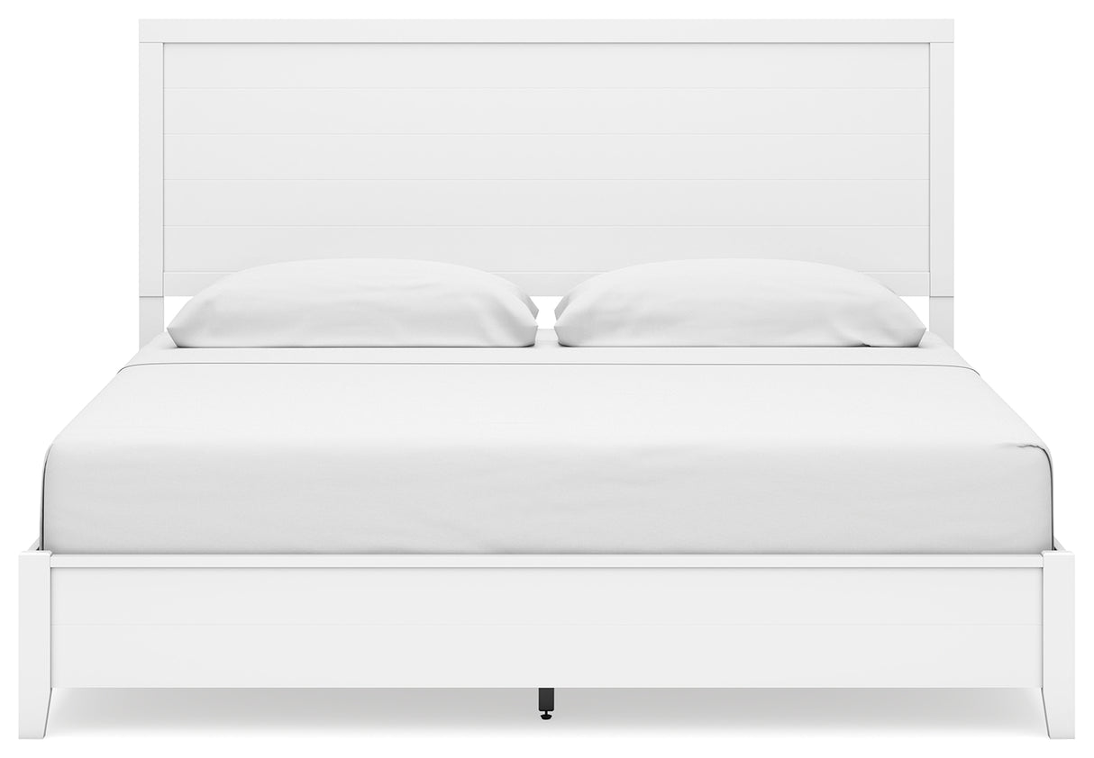 Binterglen King Panel Bed, Dresser, Mirror and Nightstand