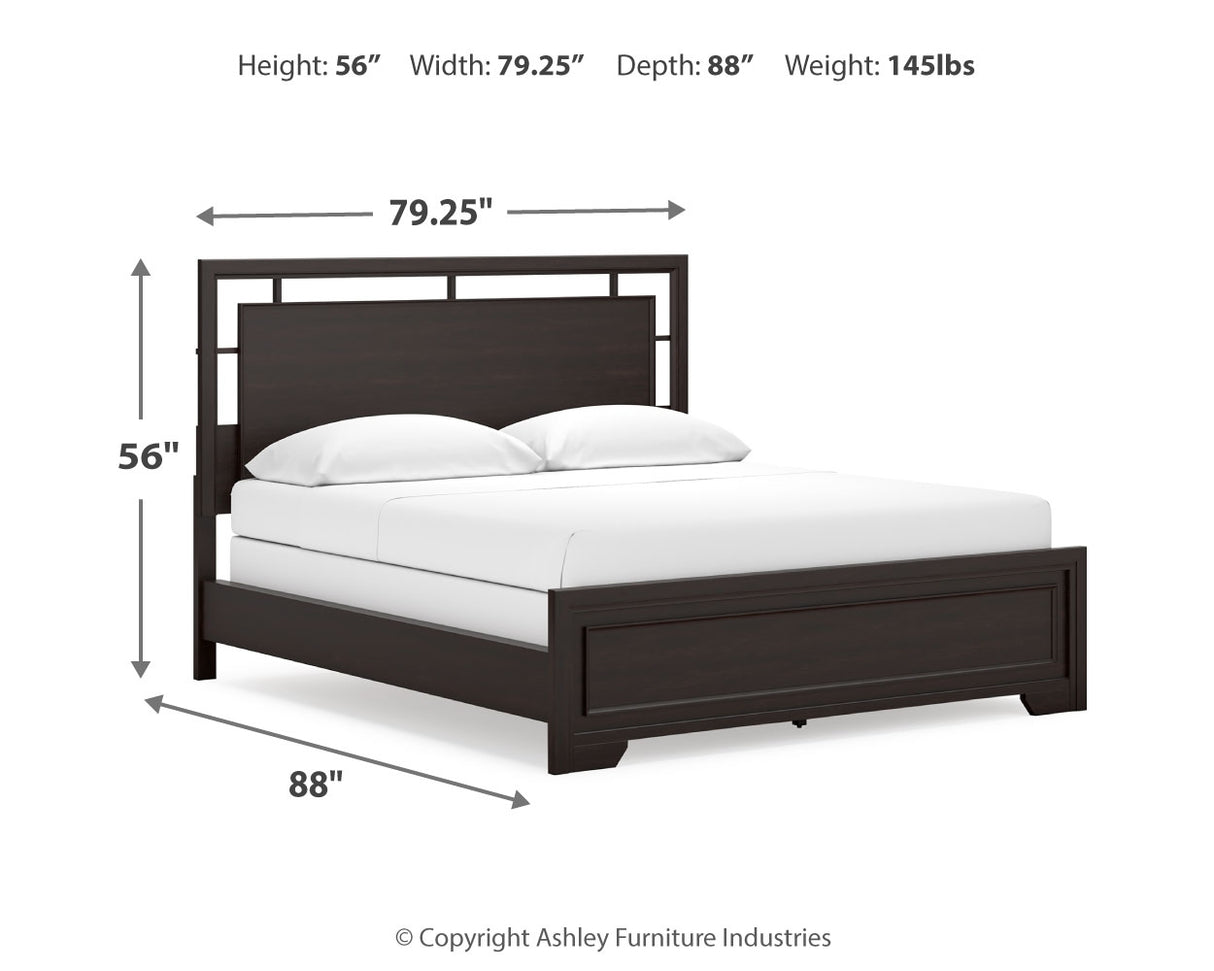 Covetown California King Panel Bed