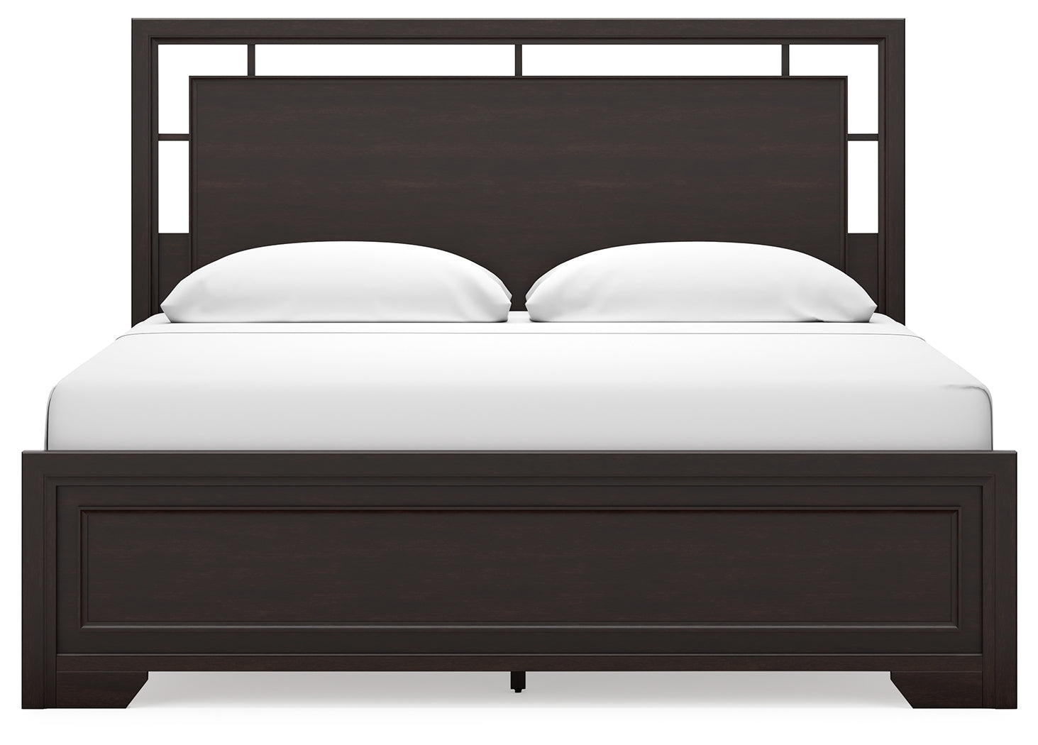 Covetown King Panel Bed, Dresser, Mirror and Nightstand