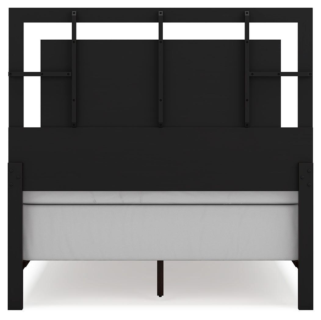 Covetown Full Panel Bed, Chest and Nightstand